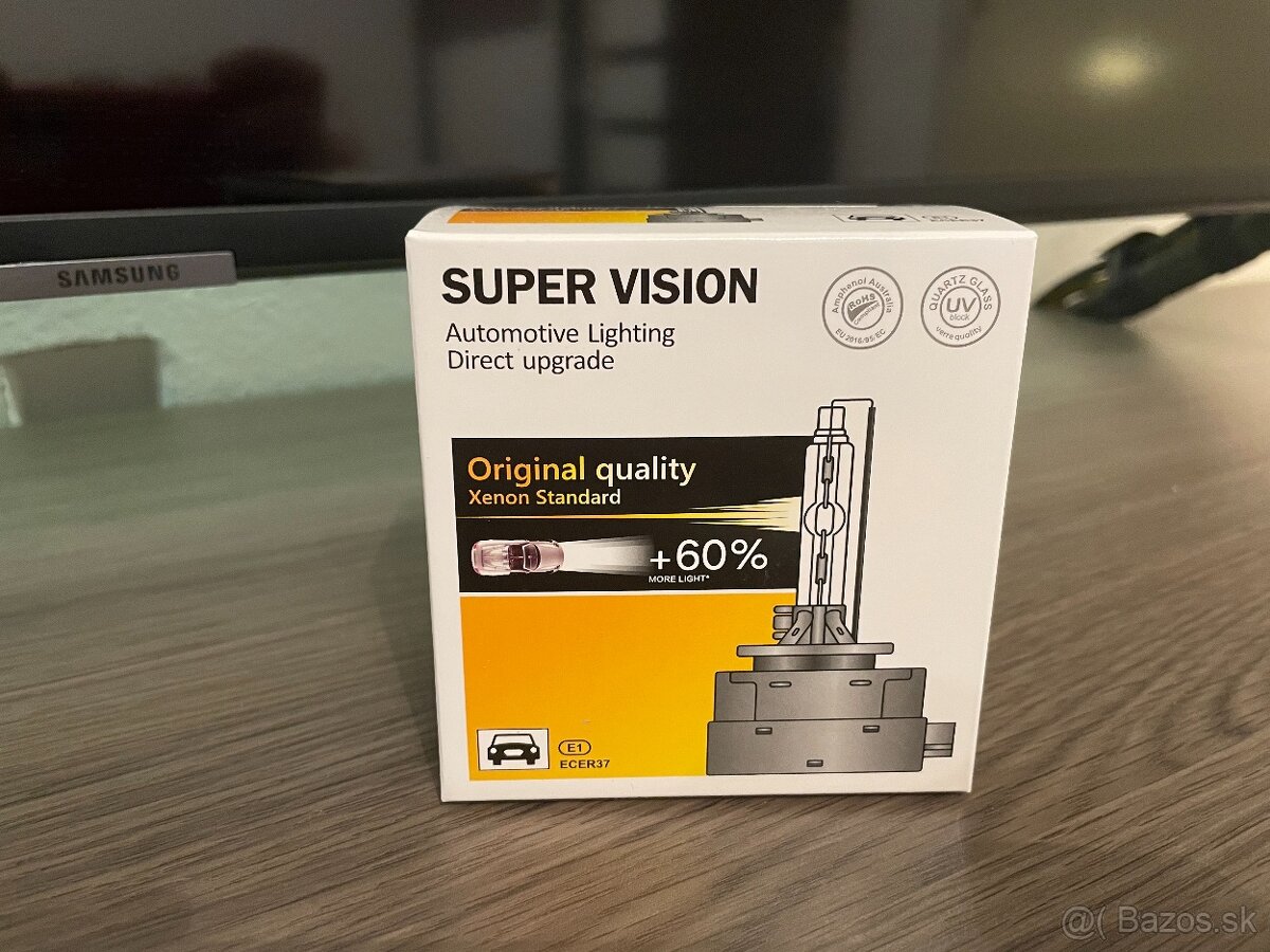 Xenónové výbojky D3S 4300K, 6000K, 8000K - 4