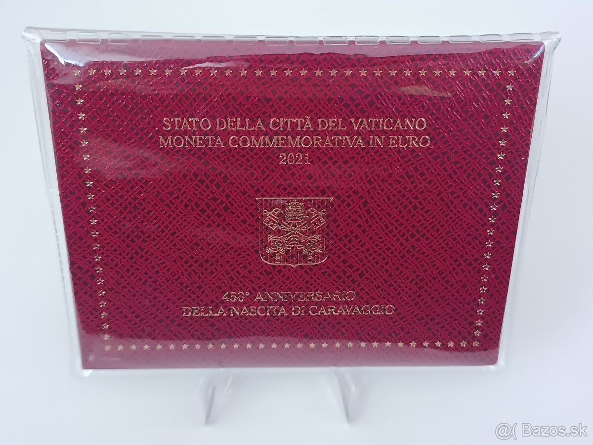 Vatikán 2021 Carravagio 2€, euro - 4