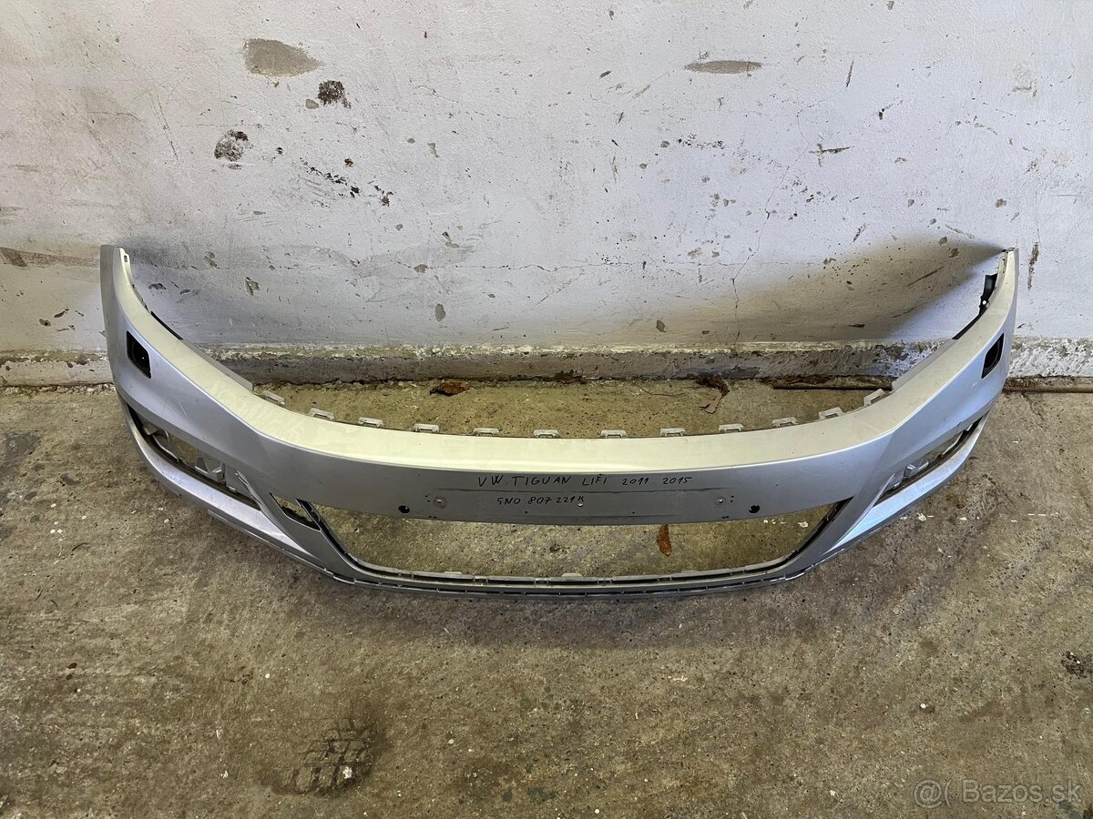 VW Tiguan lift predný nárazník - 4