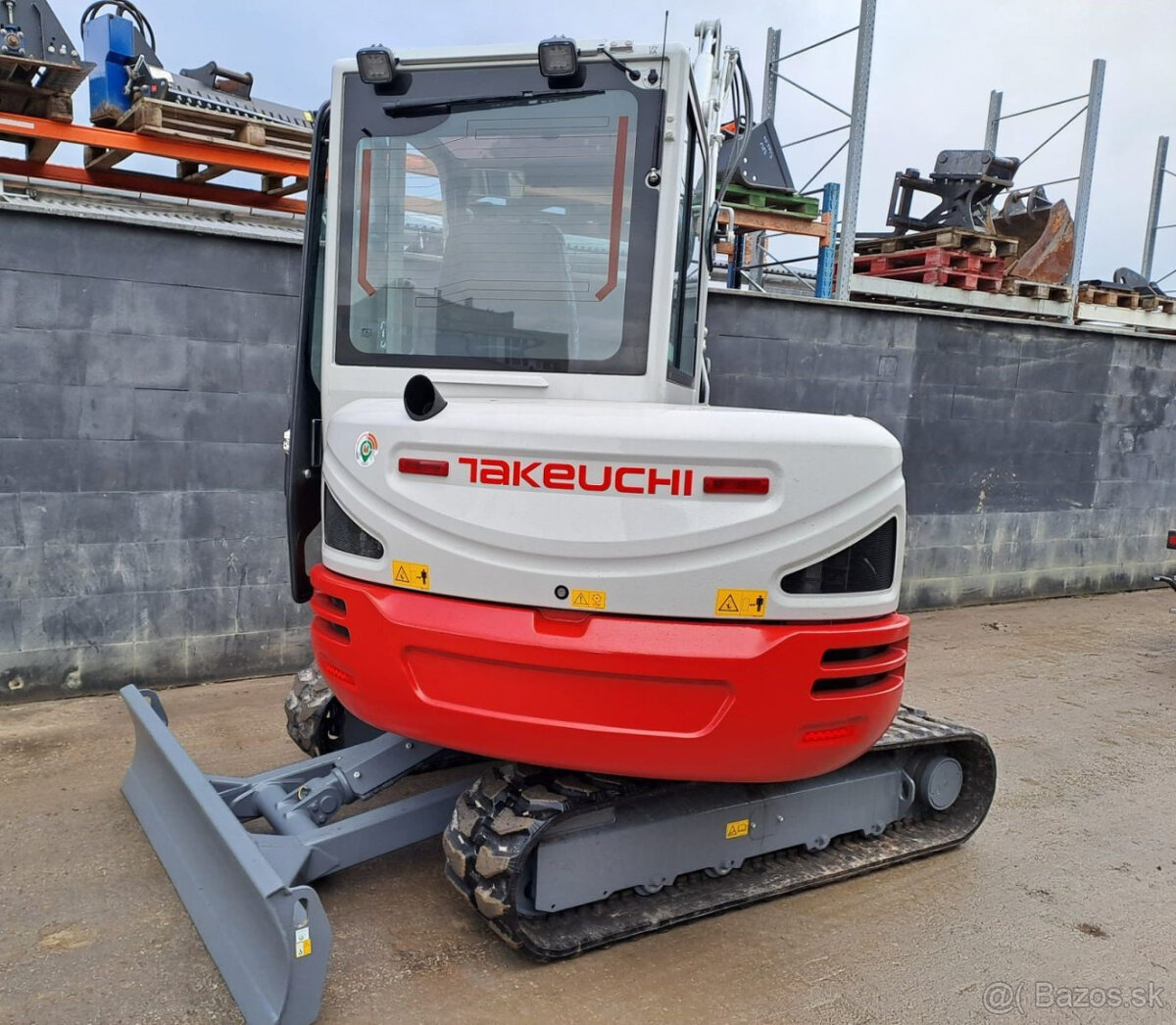 TAKEUCHI TB240 DIESEL + klíma + lyžice - 4
