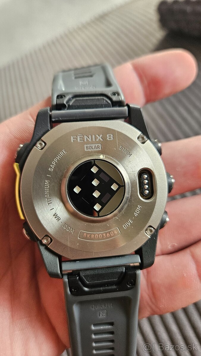 GARMIN Fenix 8 51mm sapphire SOLAR - 4