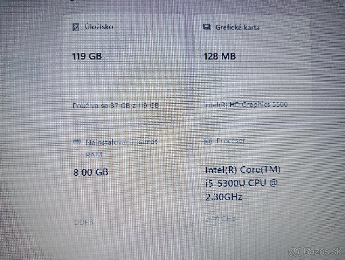 Lenovo Thinkpad T450 , Windows 11 , Intel core i5 , 8gb ram - 4