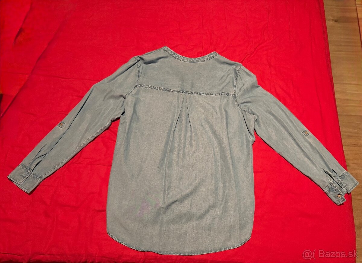 Riflová košeľa F&F 42 - 4