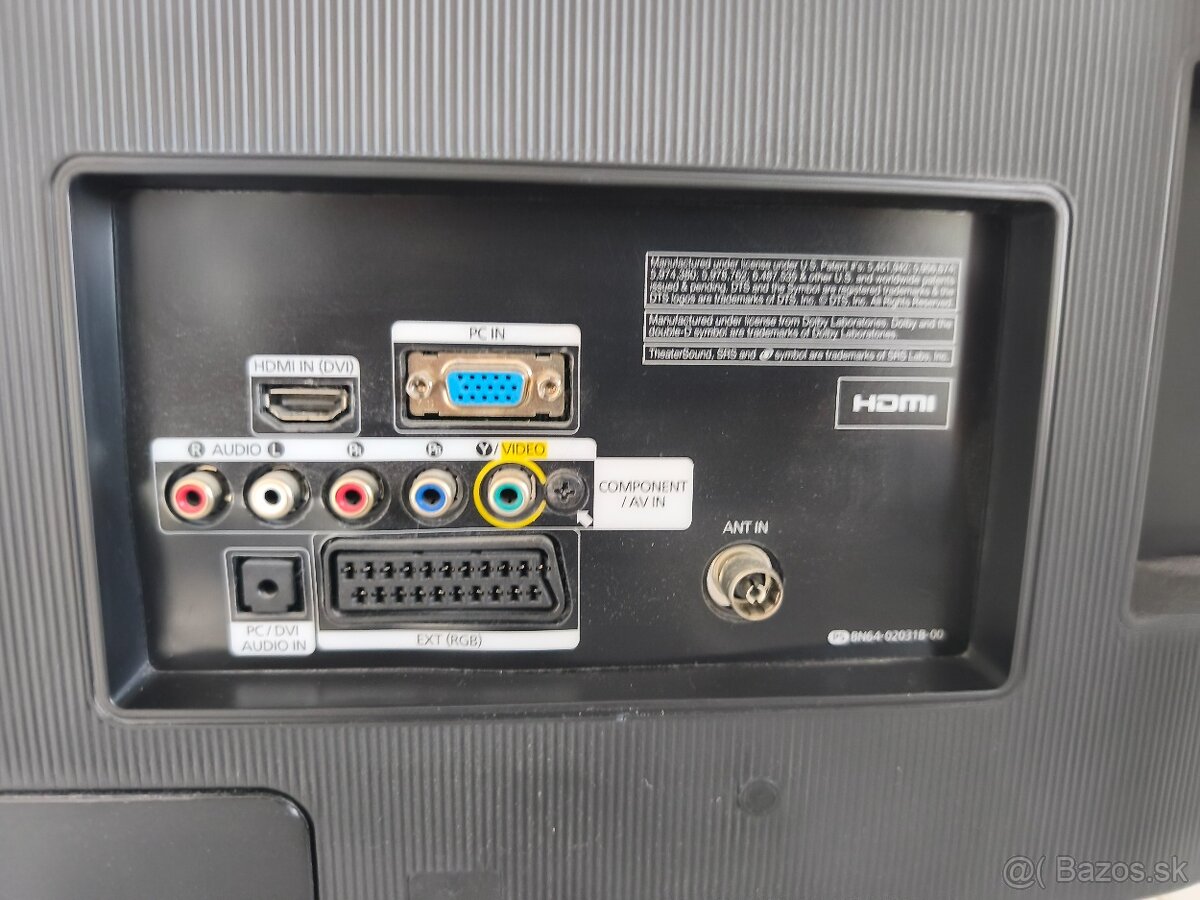 Monitor s TV SAMSUNG T24B300, 24", LED, 1920x1080, 5ms, DVB - 4