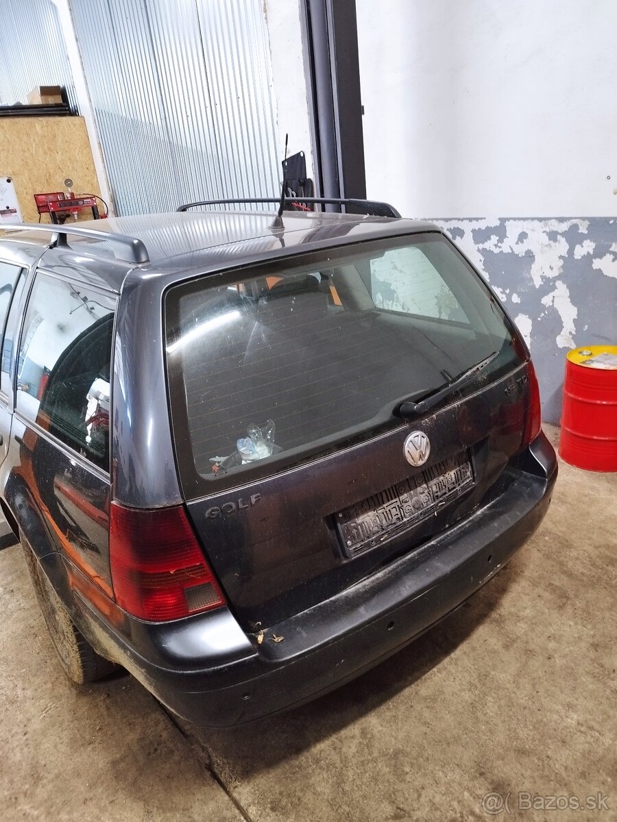 Volkswagen Golf 4 1.9tdi 81/66kw rotačka na náhradné diely - 4