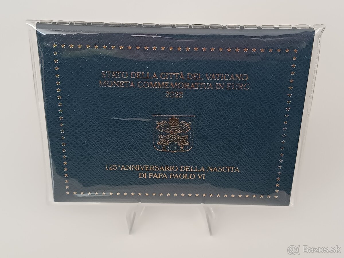 Vatikán 2022 Paul VI 2€ euro - 4