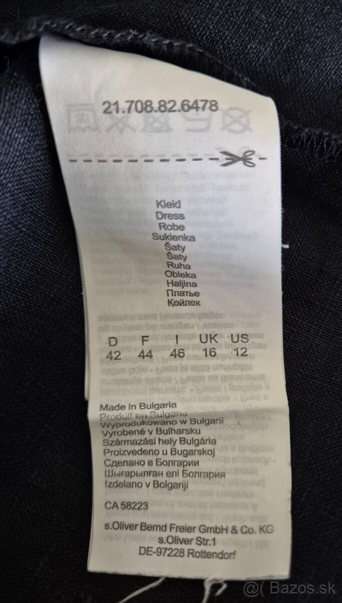 Dámske ľanové šaty s.Oliver - 4