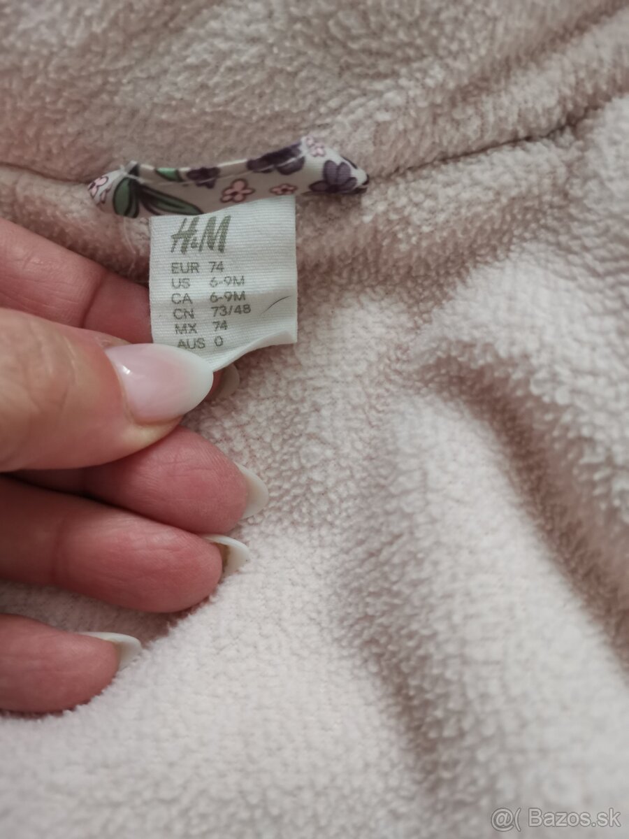 Dievčenská zimná bunda 74 - 4