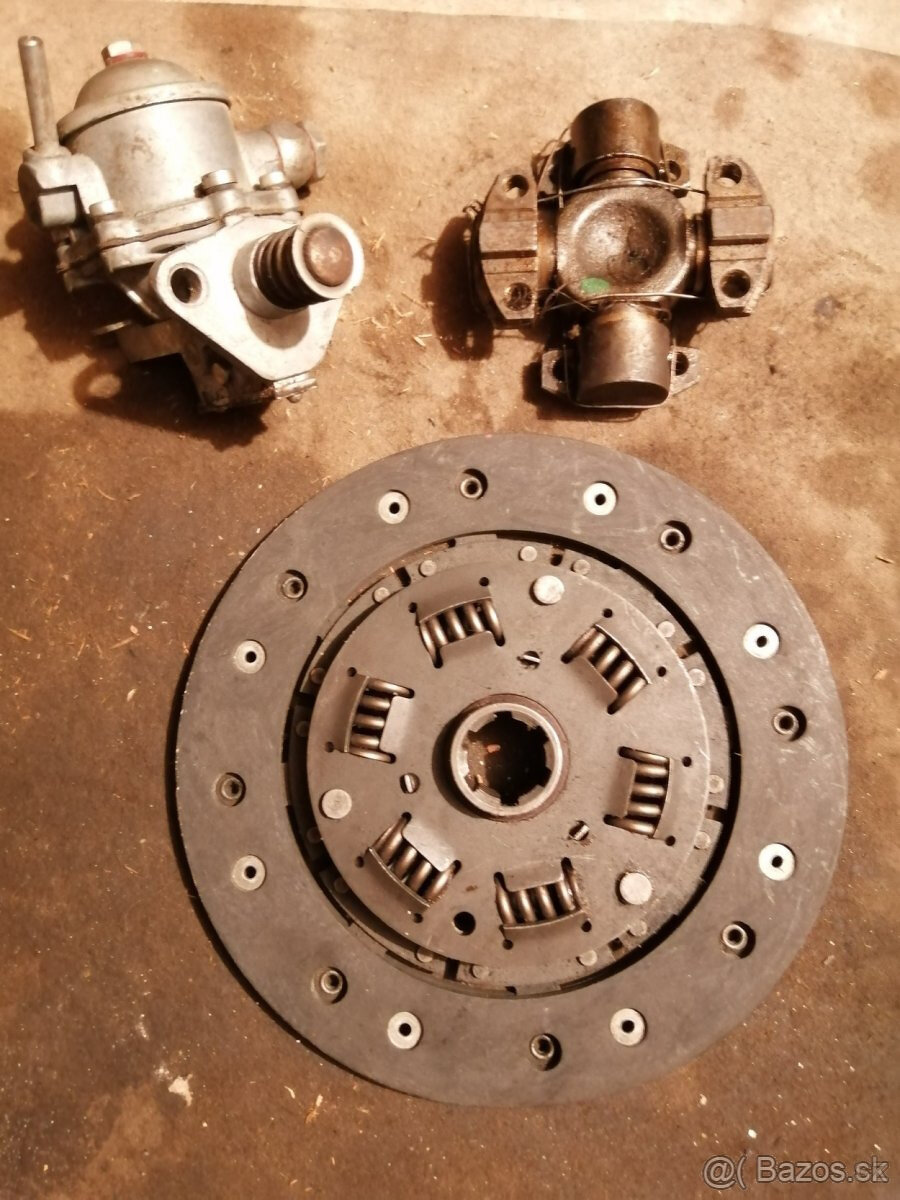 ŠKODA 1203,TAZ1500 prítlačný tanier,spojka,lamela,zotrvačník - 4