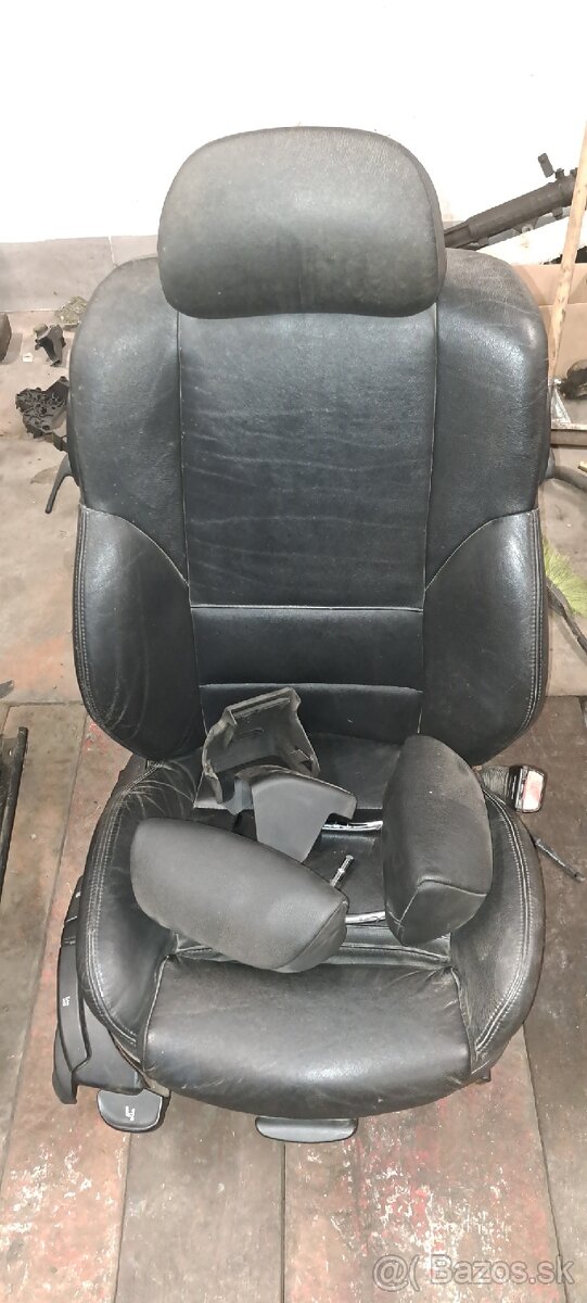 Predam kozene športové sedačky e46 kupe - 4