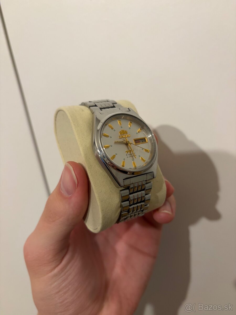 Orient 3-star hodinky ( vintage automatické hodiny ) - 4