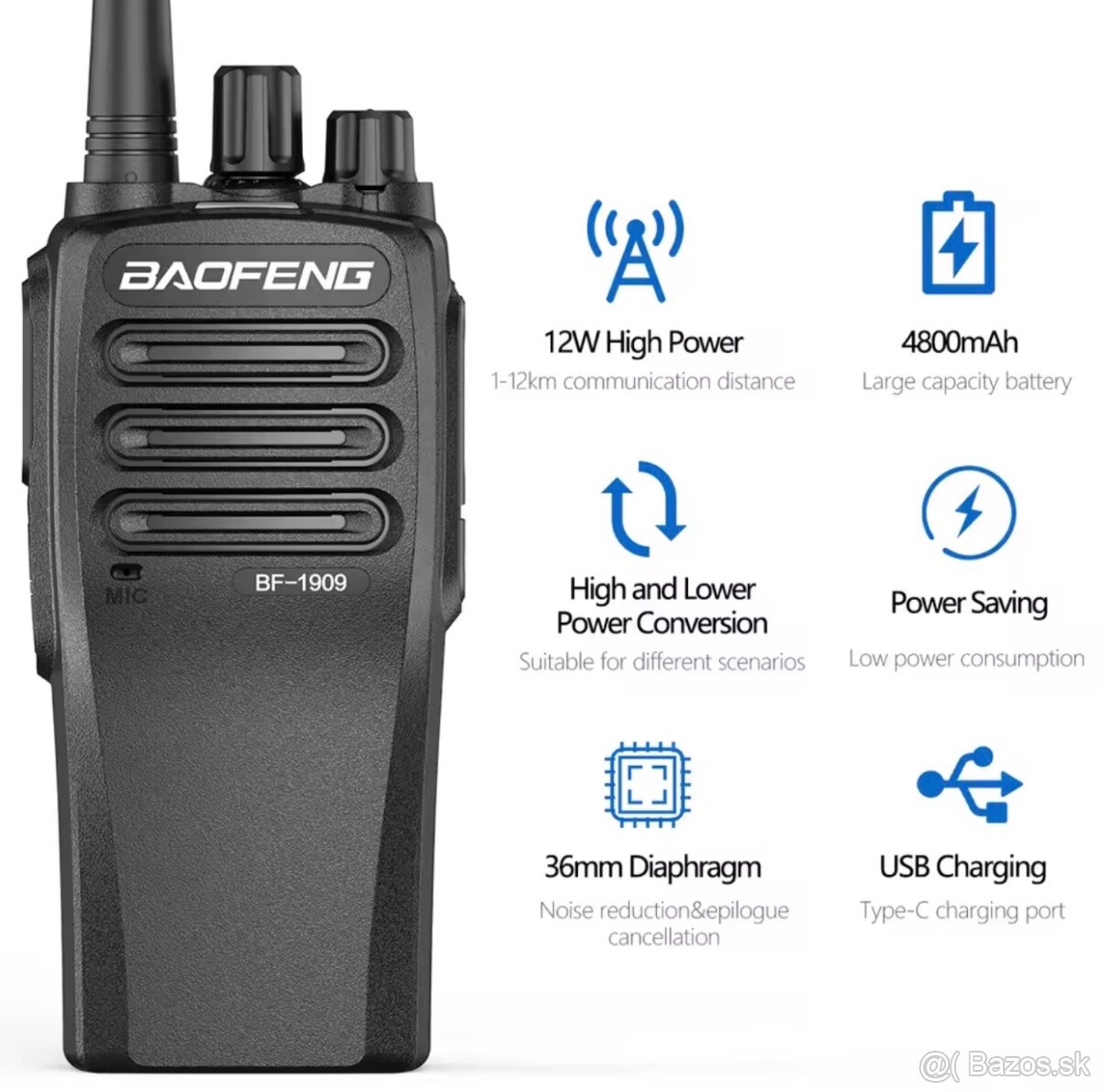 Baofeng BF-1909 12W - 4