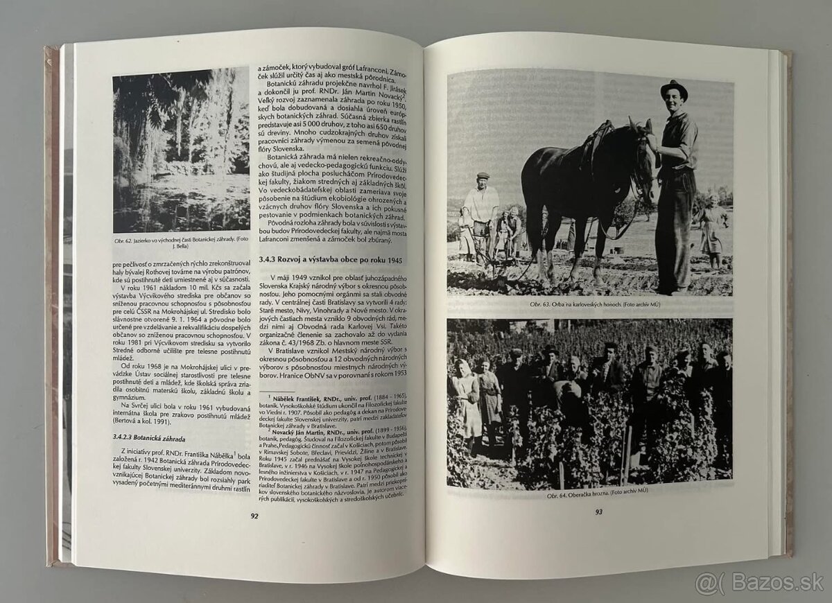 Karlova Ves - monografia, história - 4