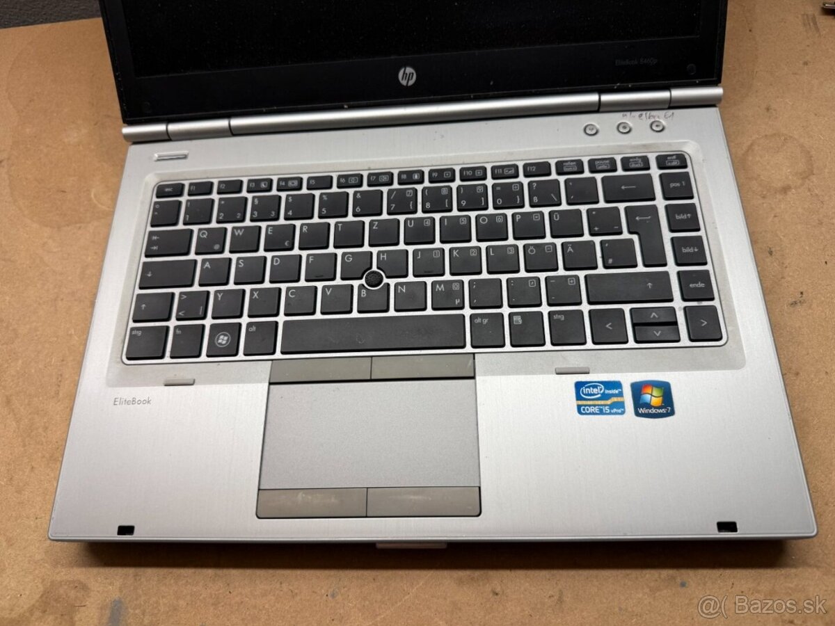 Predám pokazený notebook na náhradné diely zn. HP 8460p.// - 4