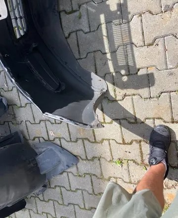 predni naraznik vw sharan maska 4pdc - 4