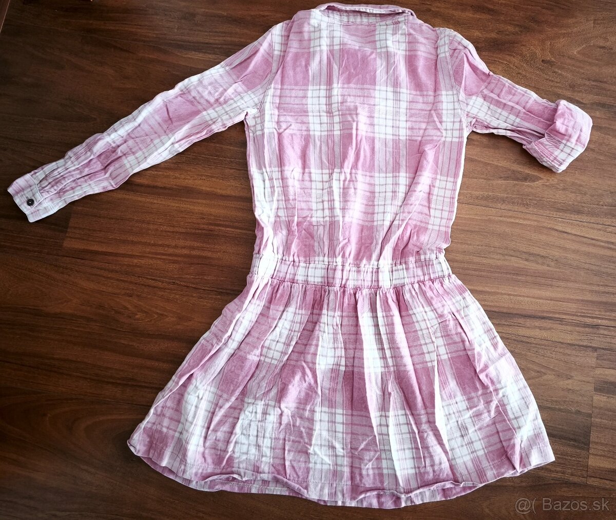 Bavlnené dievčenské šaty veľ. 152 cm - 4