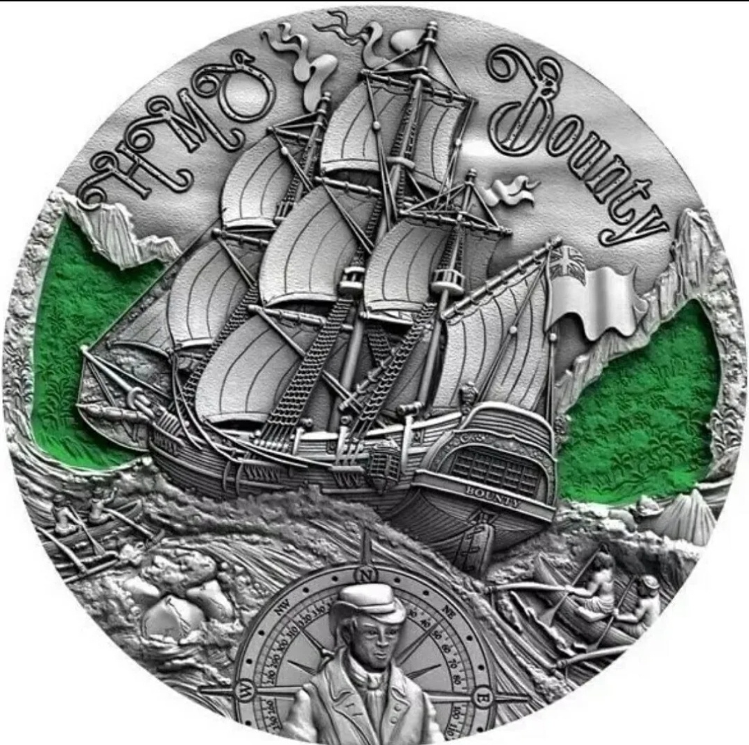 investičné striebro - mince - HMS Bounty - 4