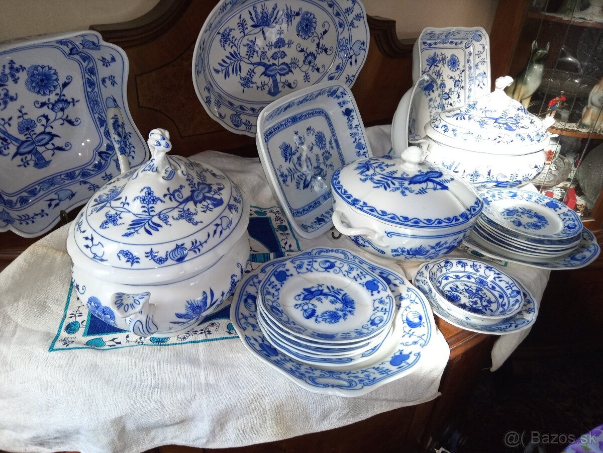 Veľká súprava porcelánu - Karlove vary, cca 40 rokov - 4