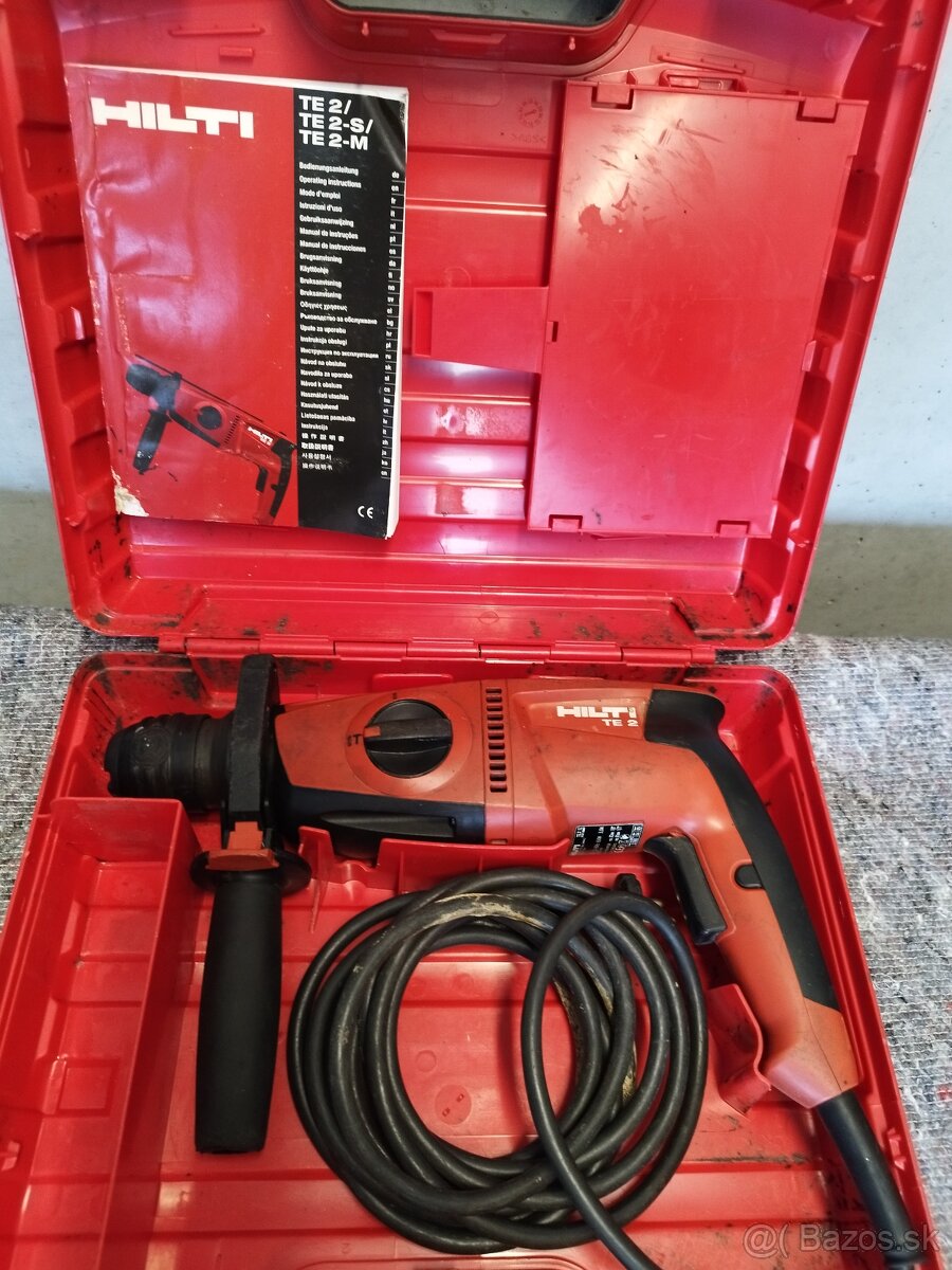 Hilti TE 2 vrtacie kladivo sds plus - 4