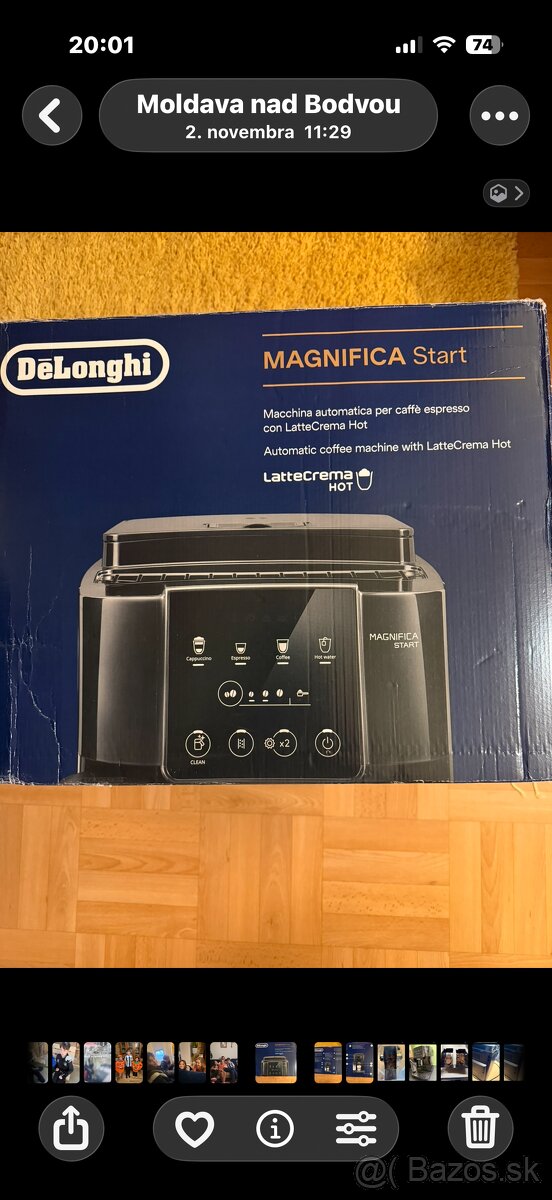 Predam automatický kavovar De"Longhi Magnifica Start - 4