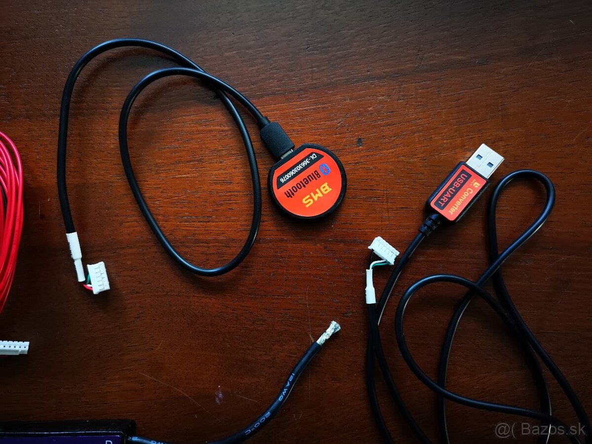 BMS 14S 30A Bluetooth modul pre li-ion batérie - 4