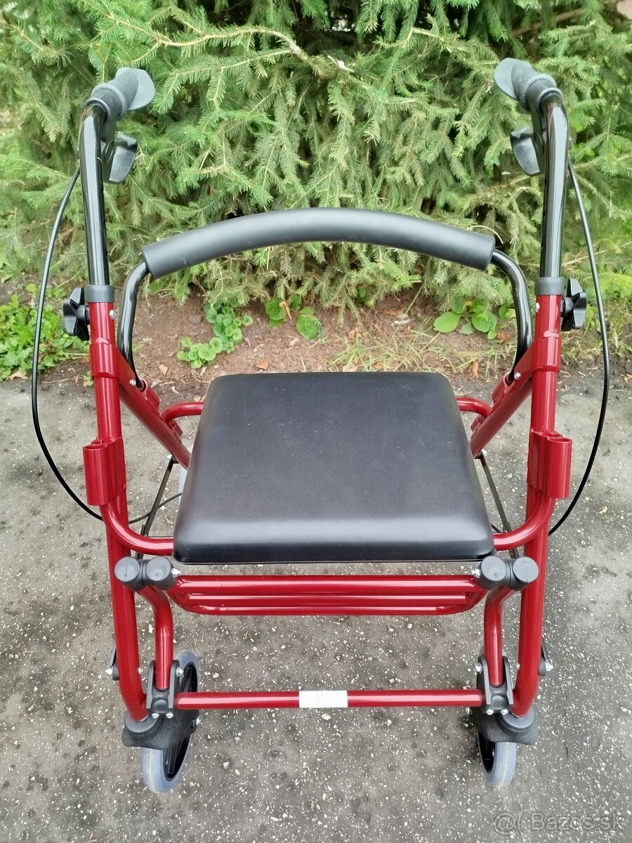 Skladací invalidný vozík (ľahko ovládateľný) na presun osôb - 4