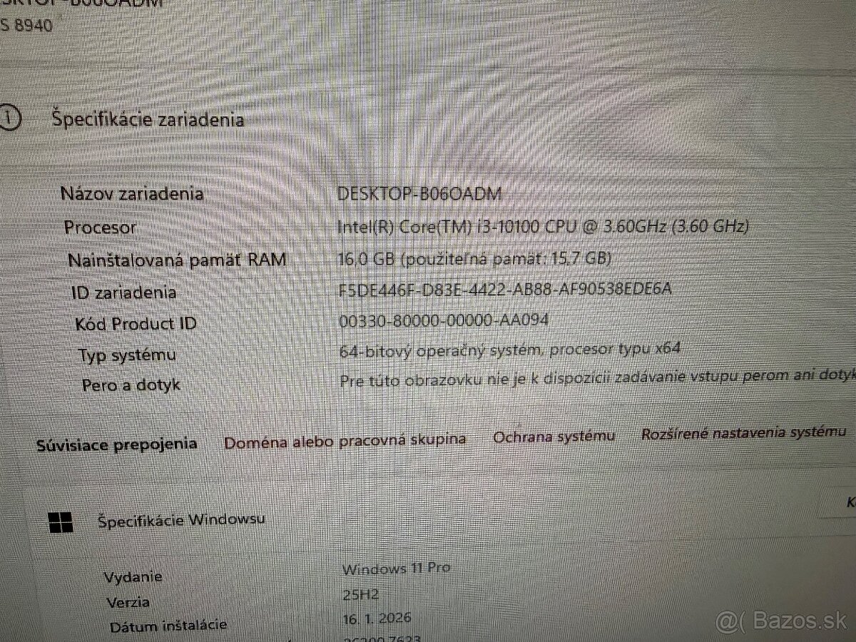 🎮 Herný PC - Intel 10gen/16GB RAM/GTX1060/SSD 🎮 - 4