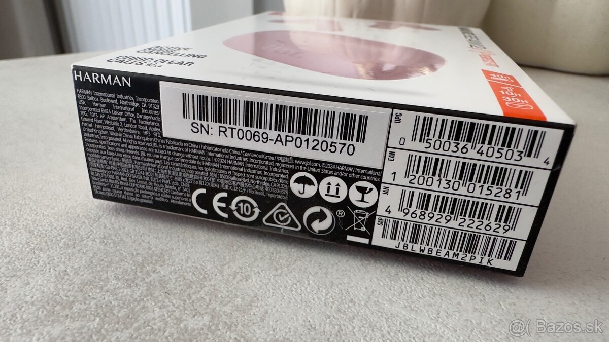 JBL Wave beam 2 ružové - 4