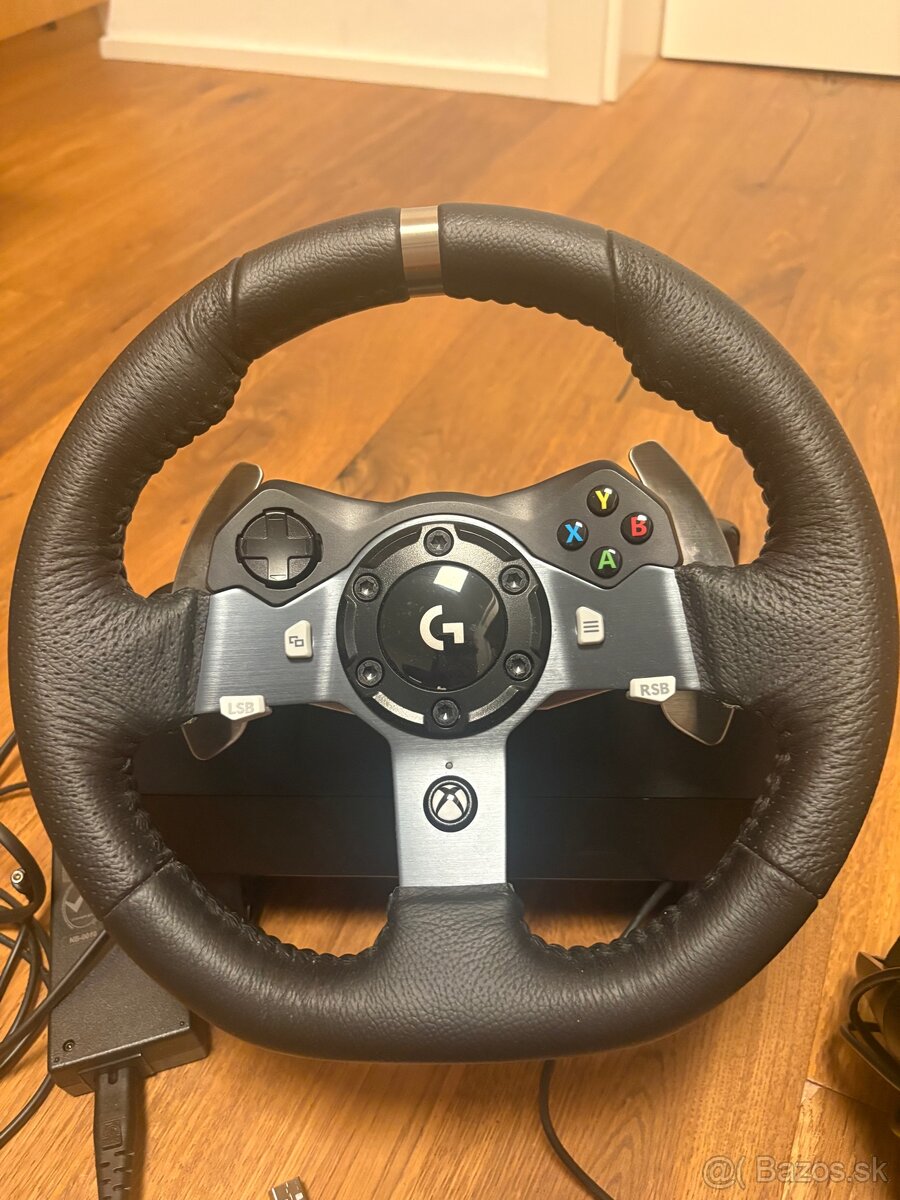 Logitech G920 + manuálny shifter - 4