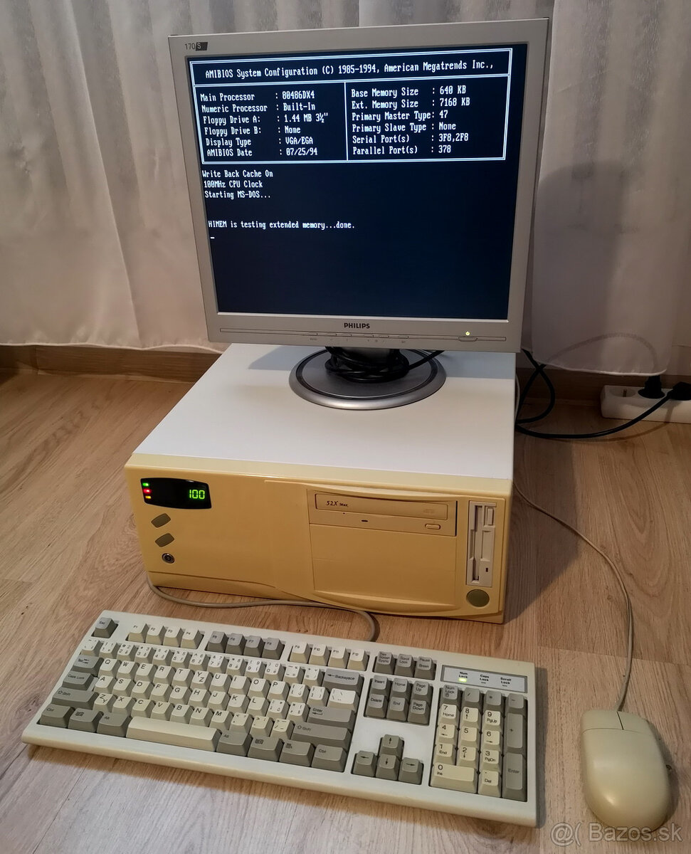 Predám Retro PC 486 DX4 100MHz (34) - 4