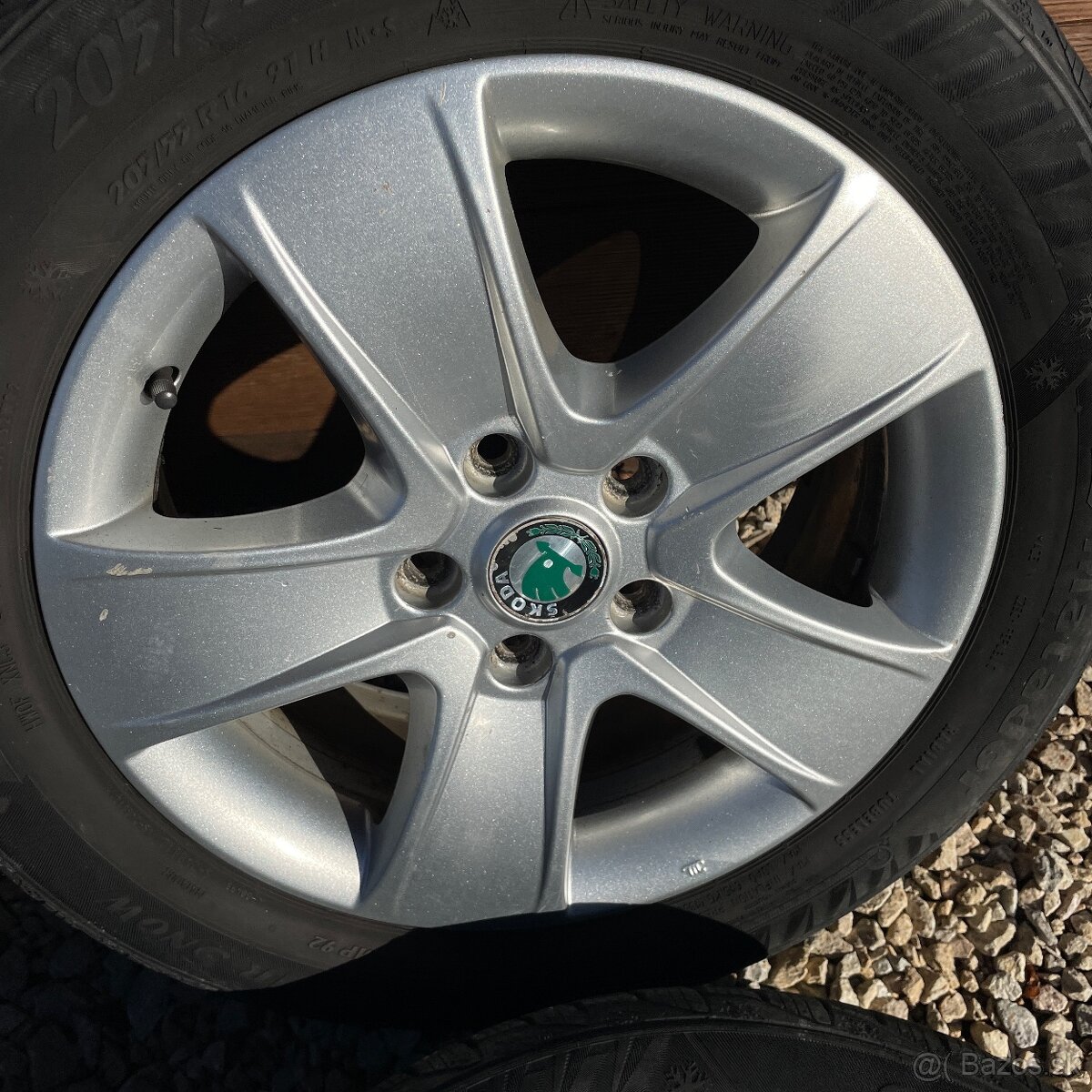 Alu kolesa skoda octavia 2 5x112 r16 - 4