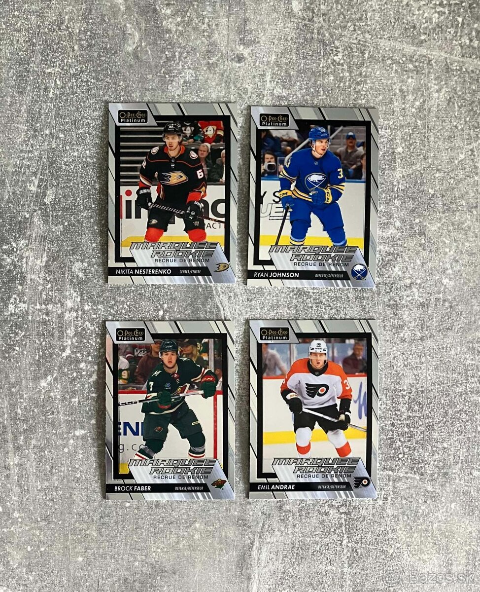 NHL Hokejové kartičky OPC Platinum Marquee Rookies - 4