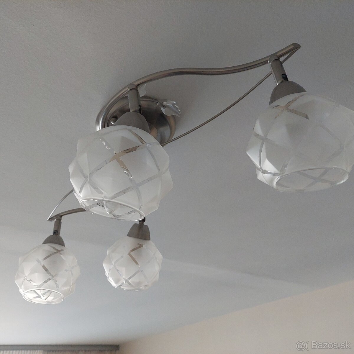 Predám stropný luster vrátane LED žiaroviek - 4