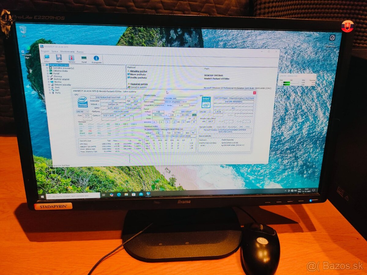 Predam PC s monitorom a mysou - 4