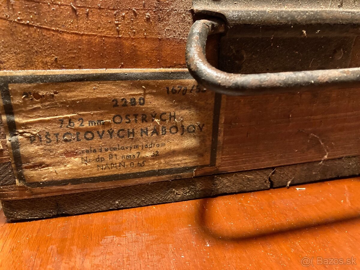Nabojová bednička a zavažia - 4