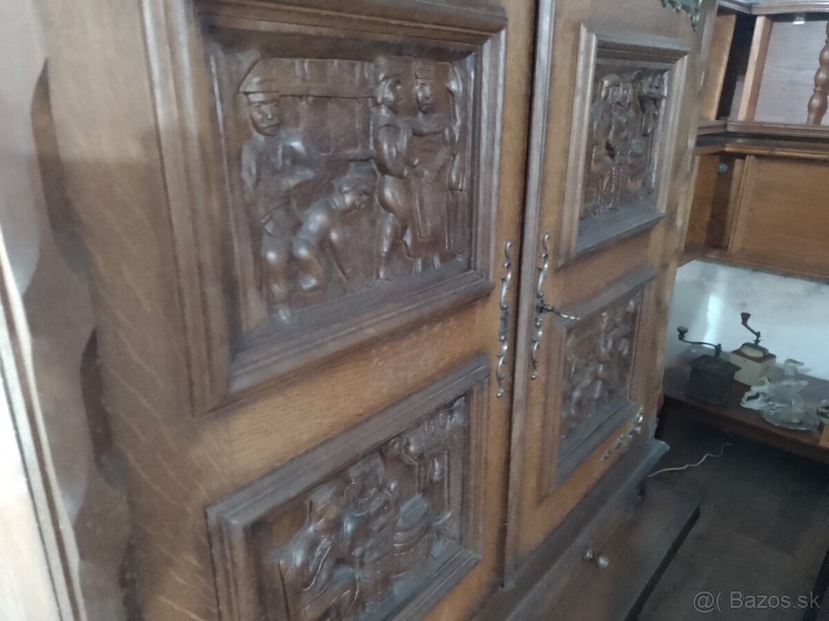 Starožitná skriňa/komoda - 4