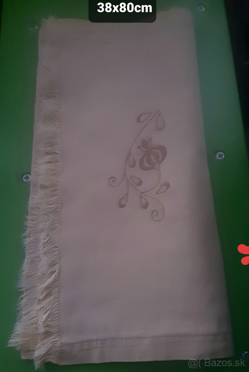 Predaj obrúskov a prestieraní zo 60.- 80.rokov - 4