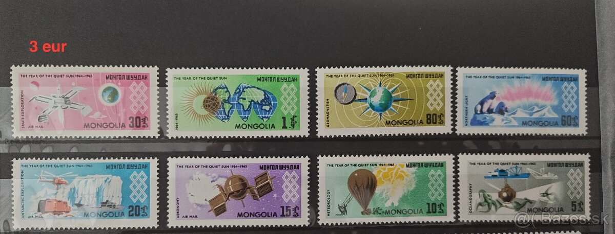 Mongolsko - kozmos - hlavne 60. roky - 4
