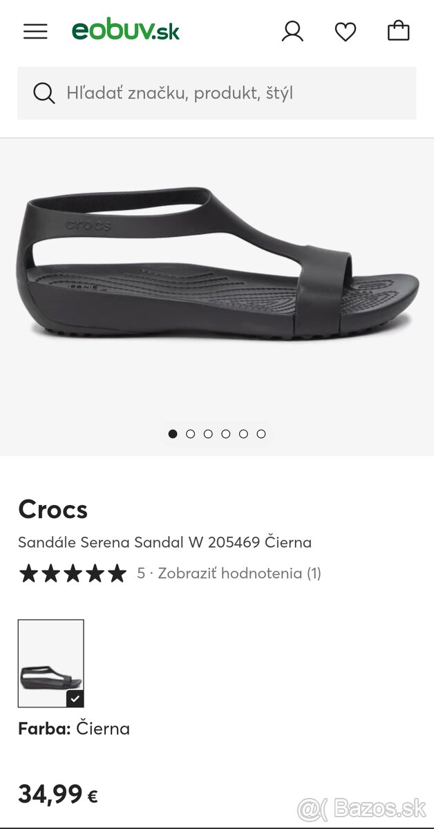 Dámske sandále Crocs Serena - 4