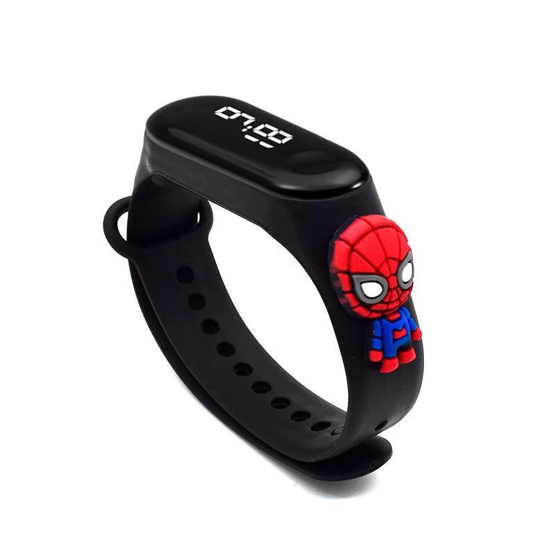 Spiderman, Iron Man, Hulk, Captain America detské LED hodink - 4
