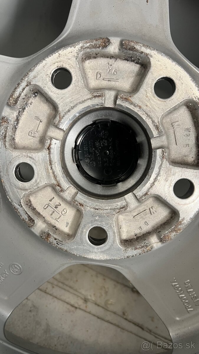 Elektróny alu + gumy s hrotmi VW Touareg - 4