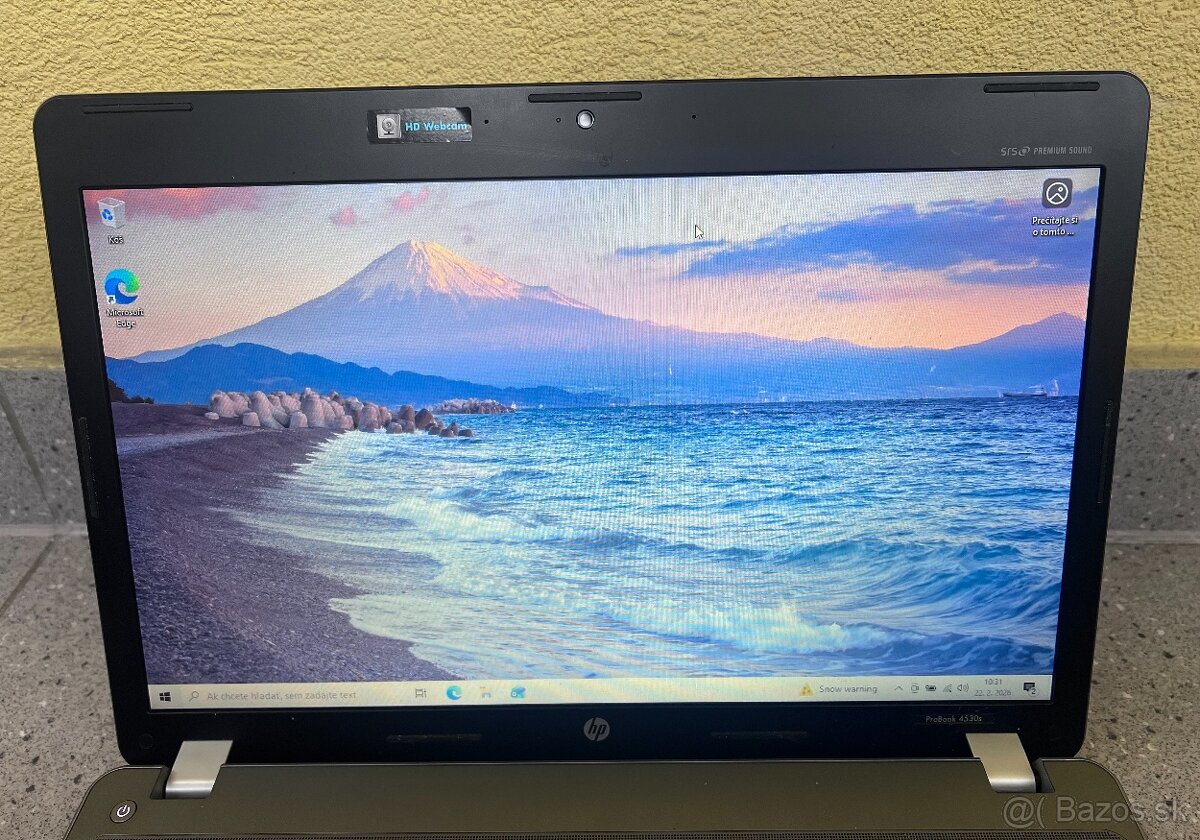 HP ProBook 4530s / intel B950 / 8GB RAM / 500GB HDD / 15.6" - 4