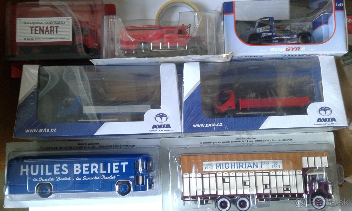 Zberateľské modely nákladných áut N2,N3. - 4