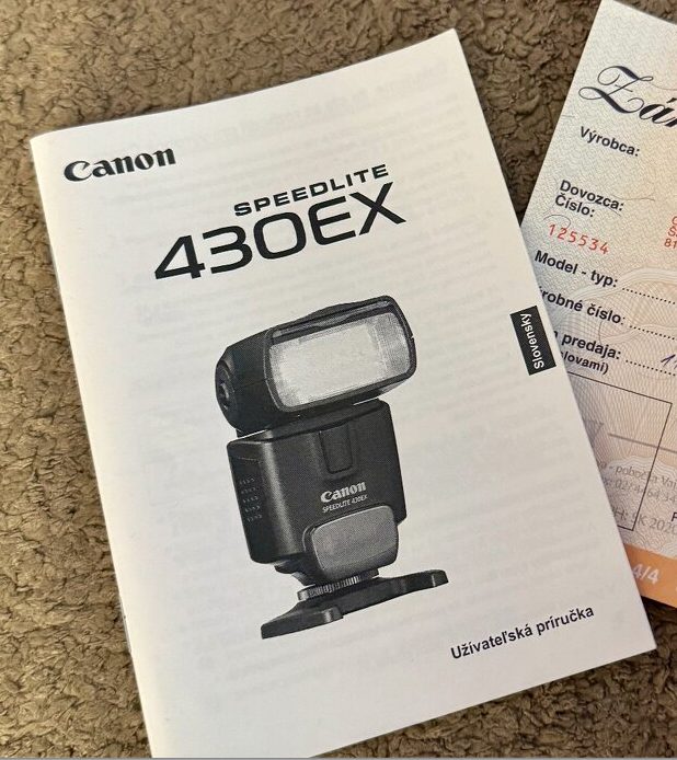 Predám Canon SpeedLite 430EX - 4