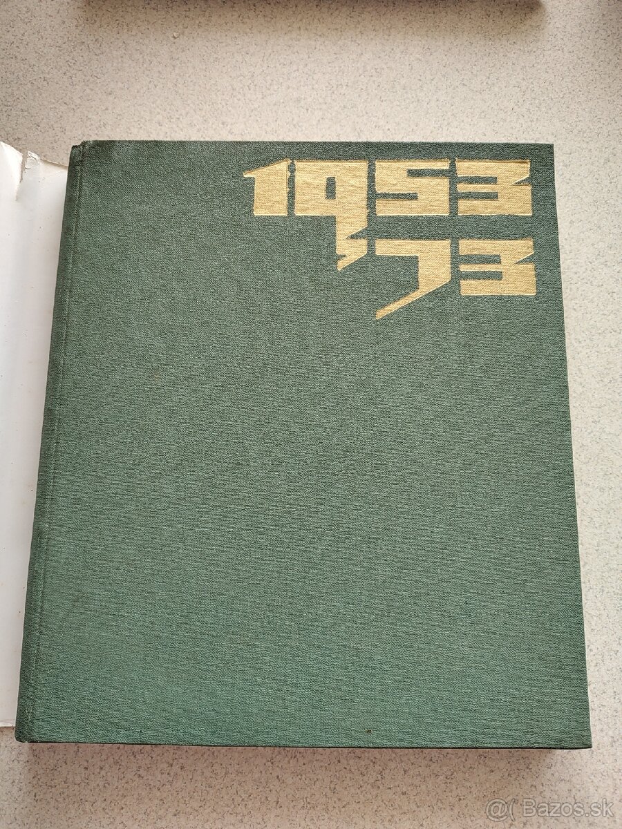 Kniha Cestné stavby 1953 - 1973 - 4