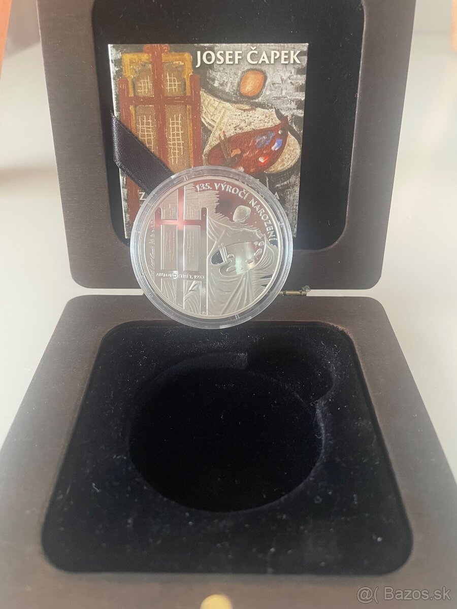 Vymením striebornú mincu Jozef Čapek - 4