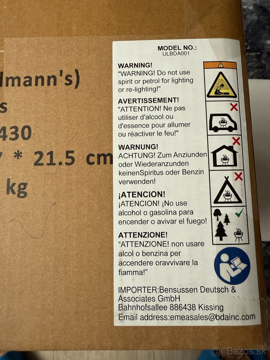 Prenosny gril Hellmanns - 4