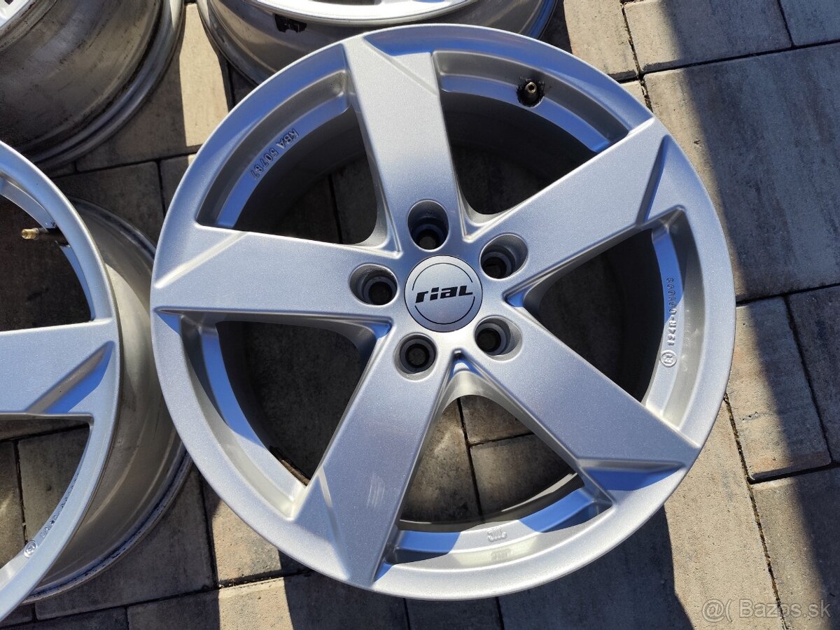 5x108 r17 hliníkové disky Ford, Volvo - 4