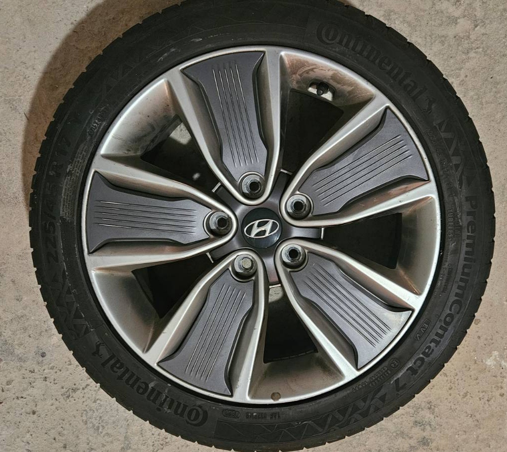 ALU disky Hyundai Ioniq + letné pneu 225/45 R17 - 4