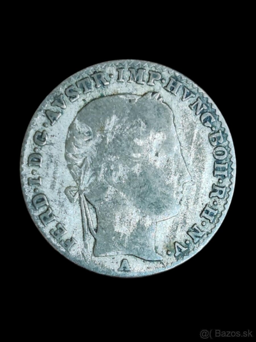 Mince Ferdinanda V. - striebro i meď - 4